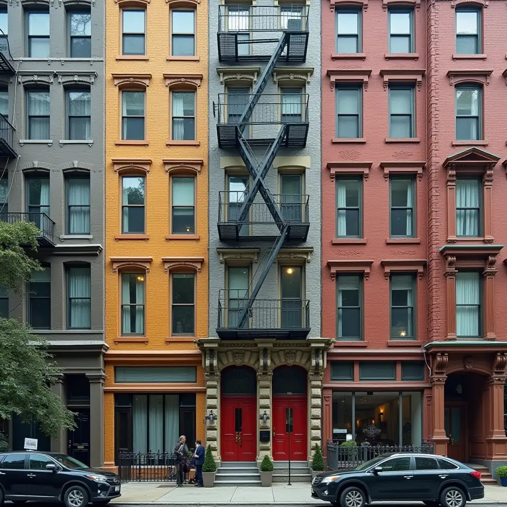 Detailed-Texture-of-NYC-Building-Front-View