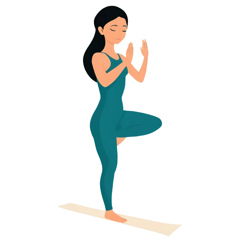 Vector-Girl-in-Yoga-Pose-PNG-HighQuality-Transparent-PNG-Image-for-Wellness-and-Fitness-Themes