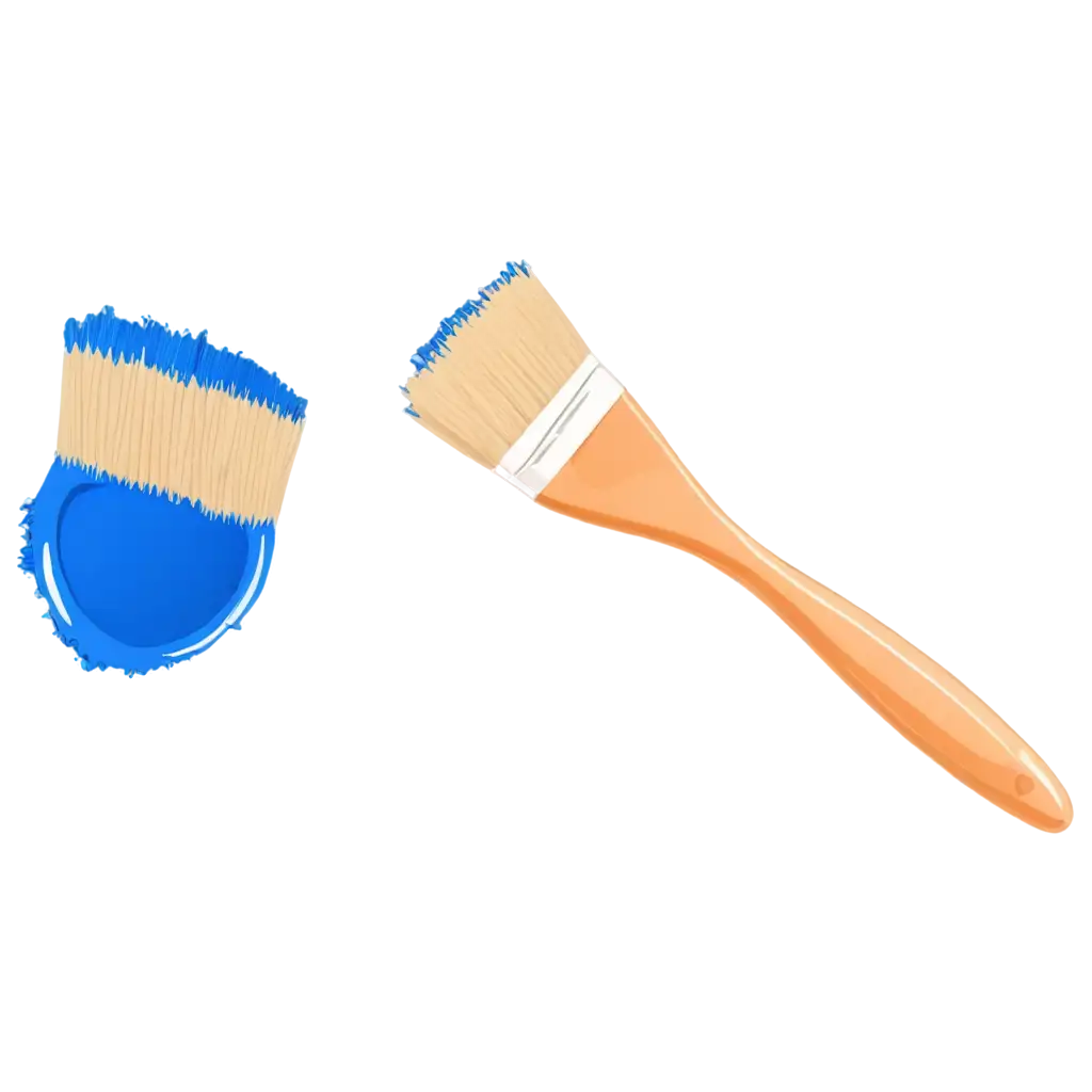 Brush-with-Blue-Paint-PNG-Image-for-Digital-and-Creative-Projects