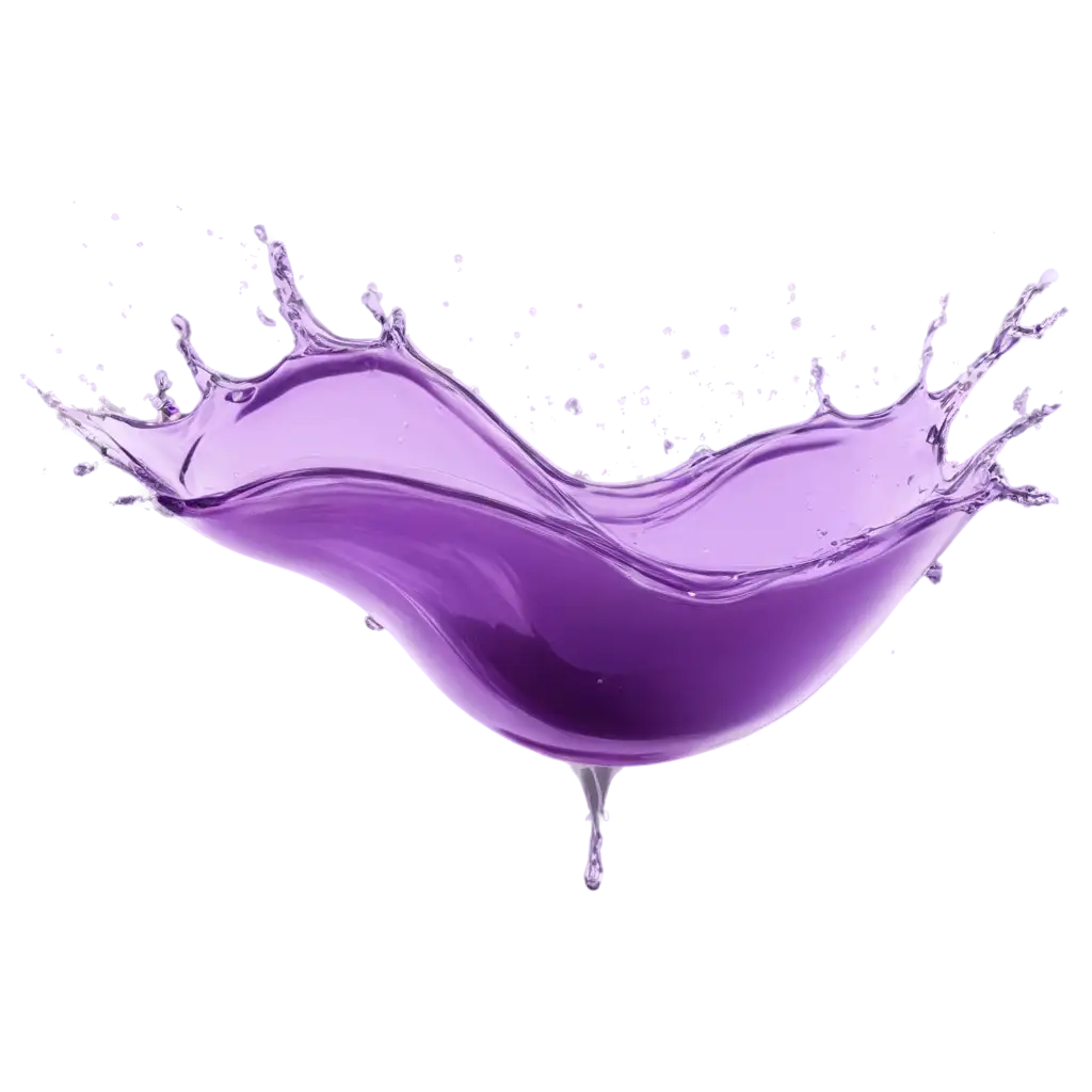 Dynamic-Violet-Water-Splash-PNG-Image-4F0F94-Fluid-Motion-and-Realistic-Droplets