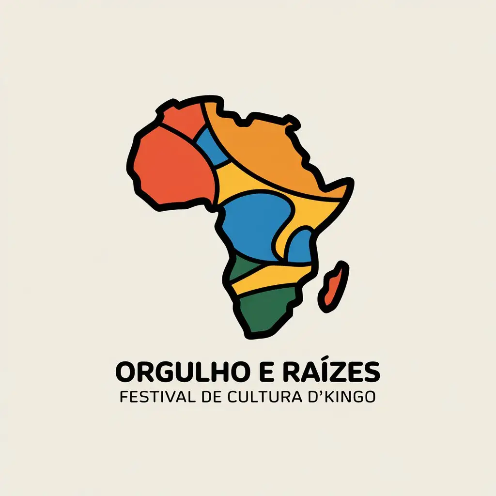 LOGO Design for Orgulho e Razes Festival de Cultura DKINGO