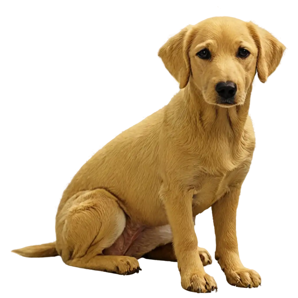 Yellow-Dog-PNG-Image-HighQuality-Transparent-Artwork-for-Various-Uses