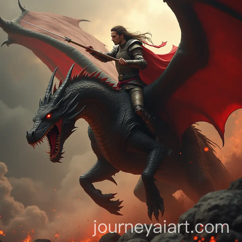 Epic-StAI-Image-Prompt-Expansion-George-Figure-Slaying-Dragon-in-Sacral-Scene-with-RedEyes-Darkness-Metal-Dragon-Features