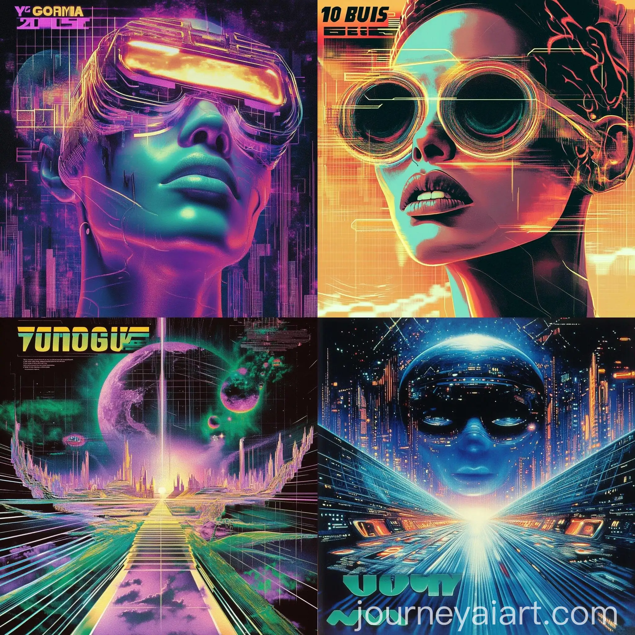 Futuristic-Y2K-Rave-Graphic-Artwork