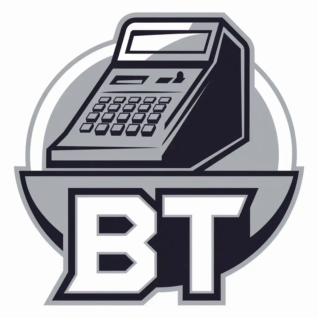 LOGO Design for BT Cash Counting Machine Symbol for Technology Industry