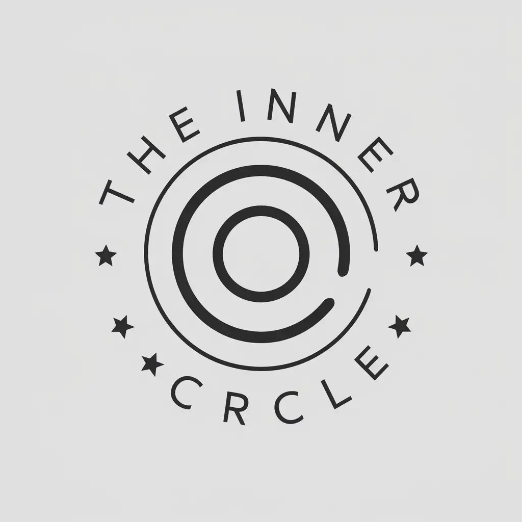 LOGO Design for The Inner Circle Academic Theme with Clear Background