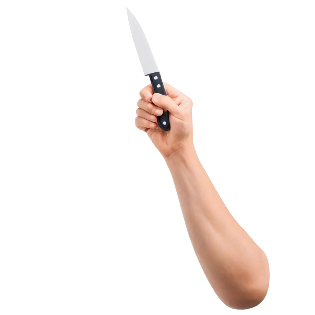 Chefs-Hand-Holding-Knife-PNG-Image-HighQuality-Transparent-Background-for-Culinary-Projects