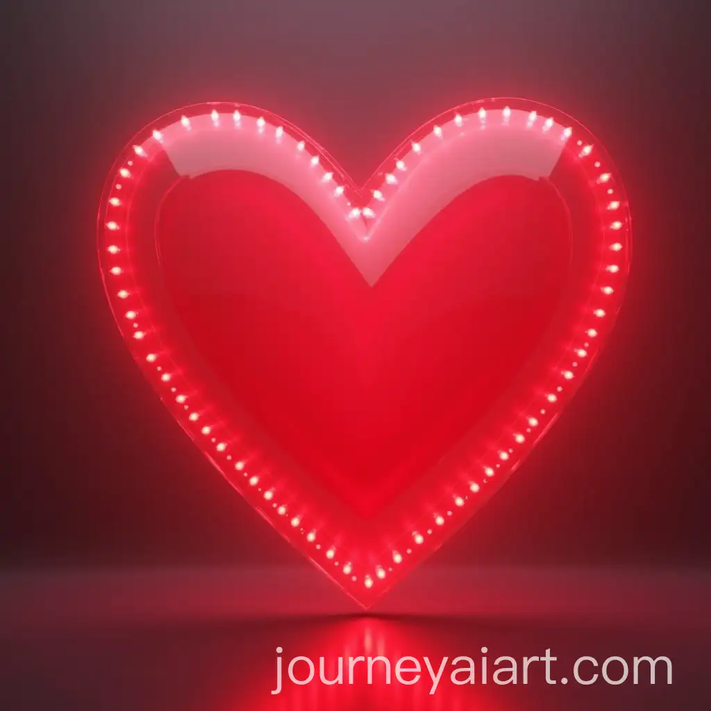 Dynamic-3D-Heart-Shape-with-Vibrant-Motion-Blur