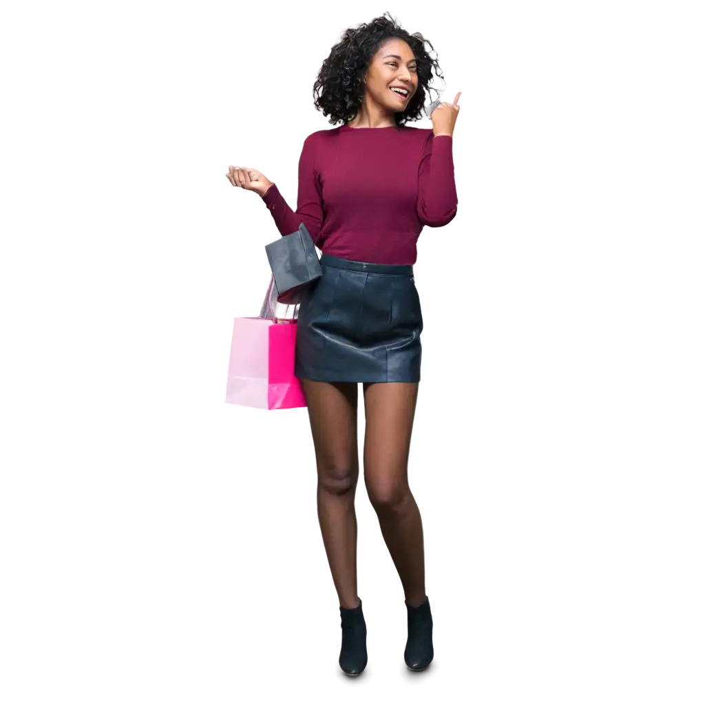 HighQuality-PNG-Image-of-a-Woman-Happy-with-Shopping-Bags