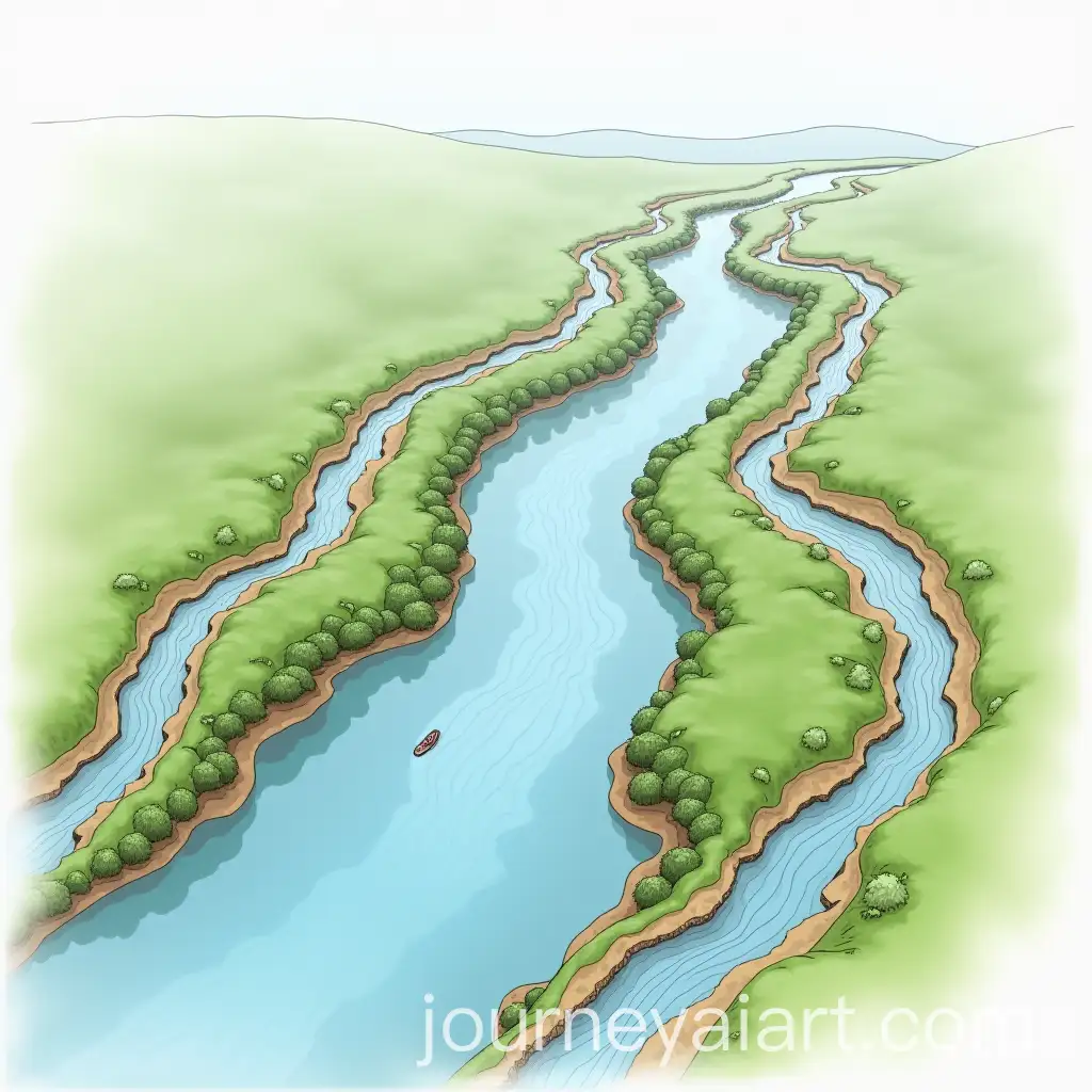 Detailed-Abstract-Diagram-of-a-Braided-River-System