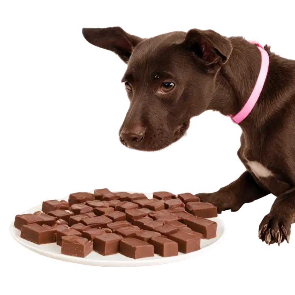 Dog-Eating-Chocolate-PNG-A-Cute-and-HighQuality-Image-for-Pet-Lovers