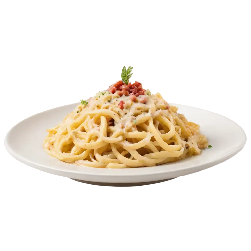 Delicious-Carbonara-Pasta-PNG-Image-Savory-Culinary-Artistry-Captured