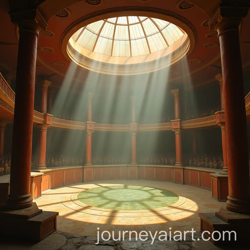 18th-Century-Circus-ArenaAI-Art-Prompt-Expansion-with-Bathing-Scene-and-Rays-of-Light