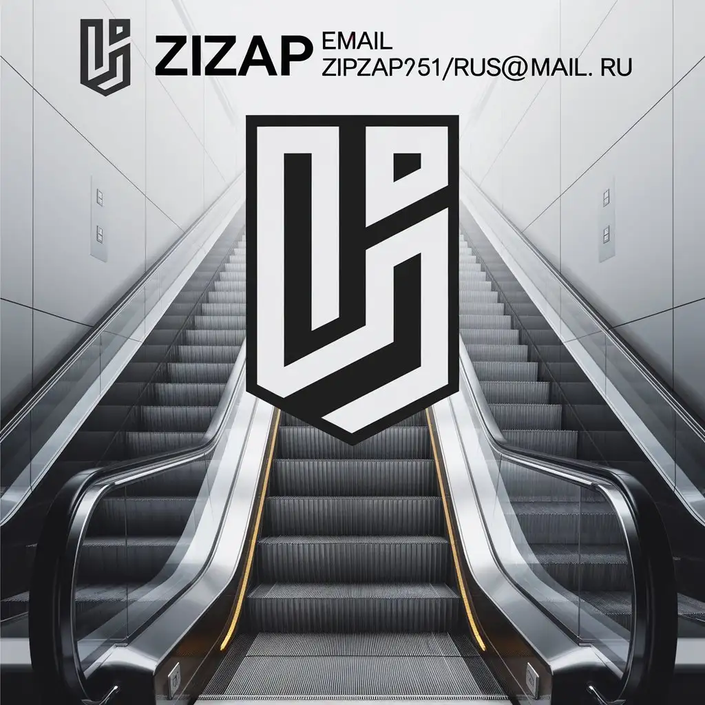 LOGO-Design-for-ZipZap-Email-Modern-Elevators-and-Escalator-Theme-with-Clear-Background