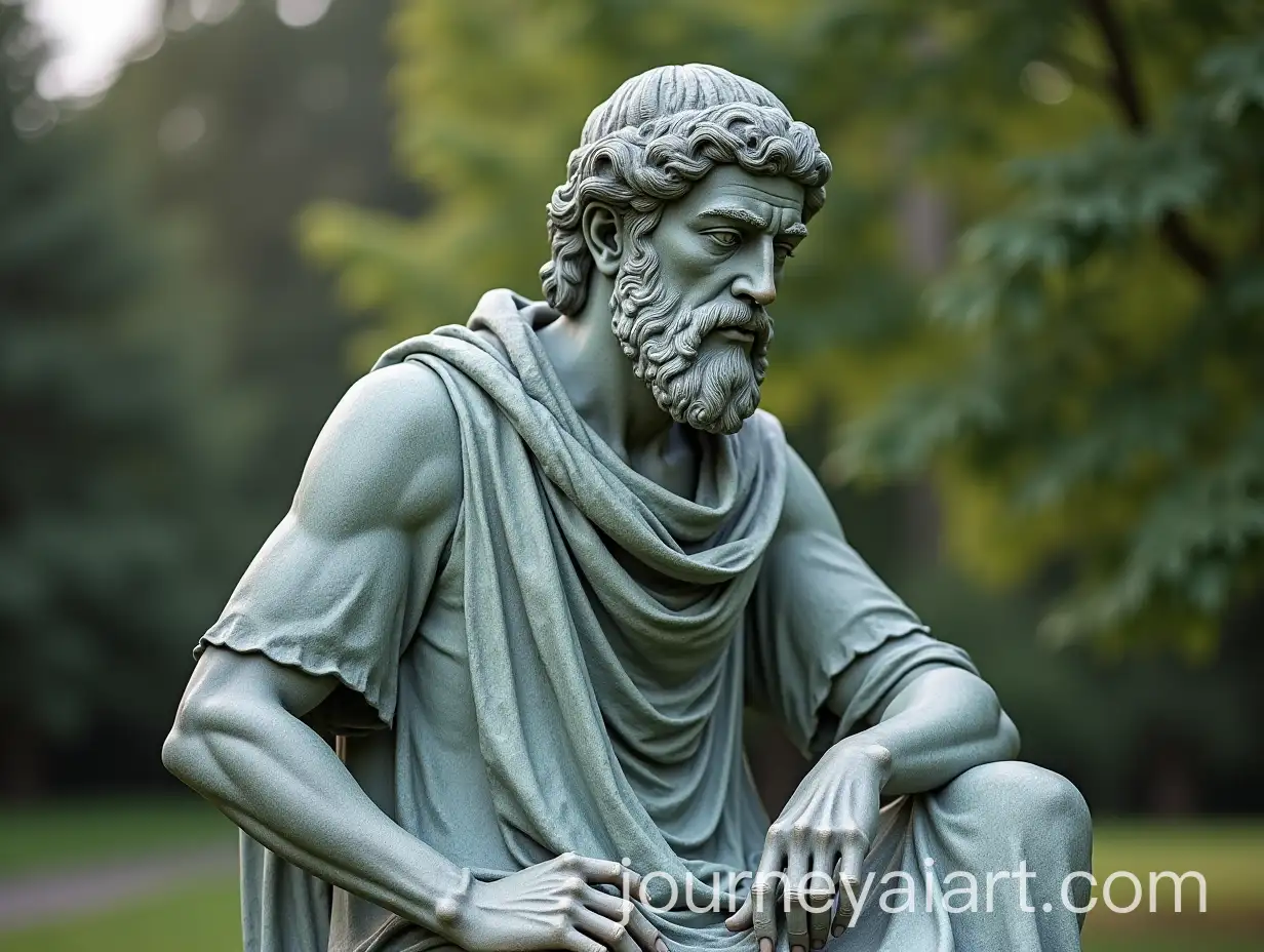 Statue-of-the-Philosopher-Zeno-in-Classical-Style