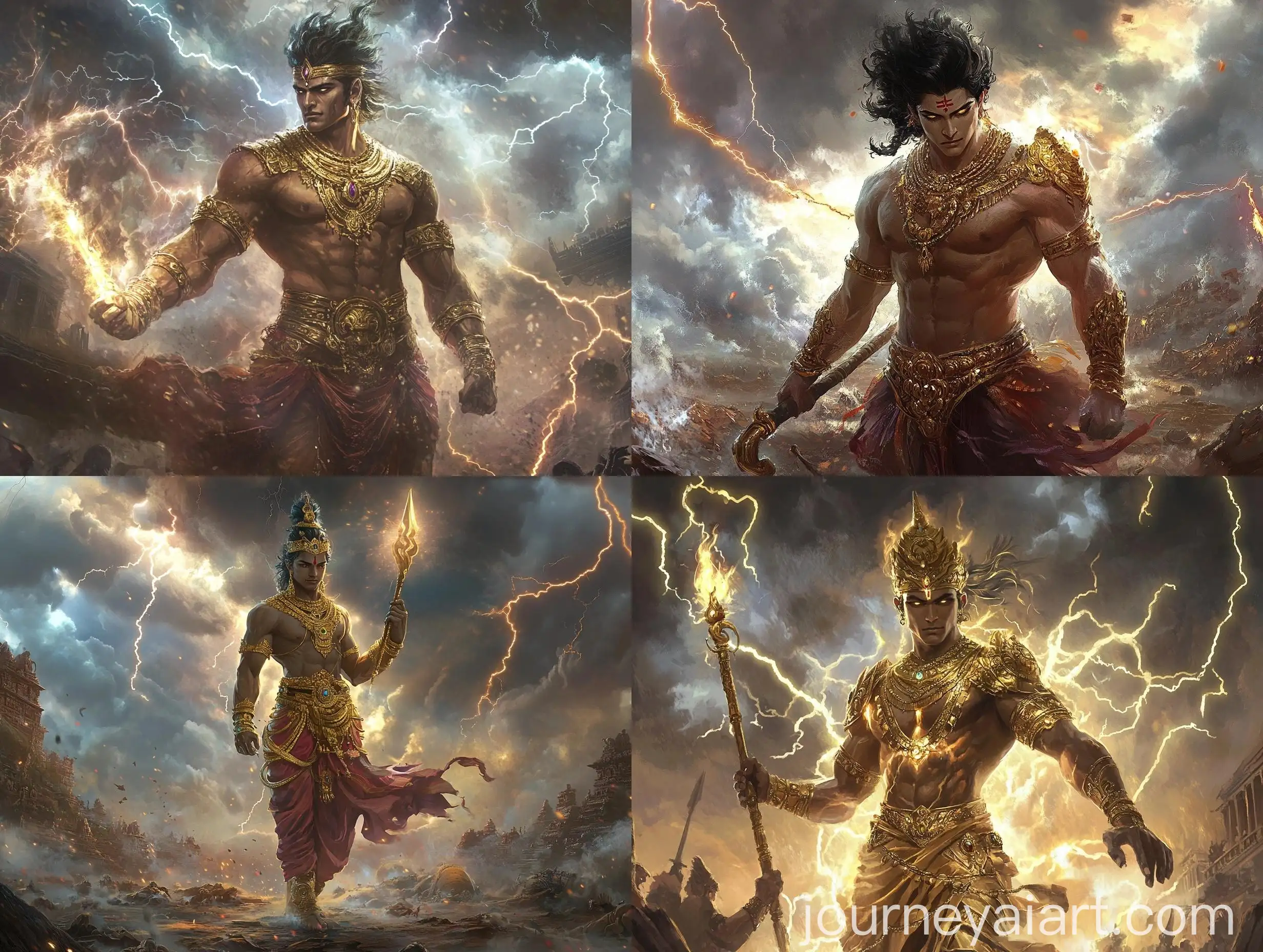 Indra-God-of-Thunder-in-PostWar-Landscape