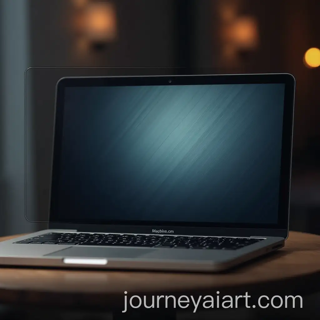 Magnetic-Privacy-Screen-for-MacBook-or-Laptop-with-Darkened-Display