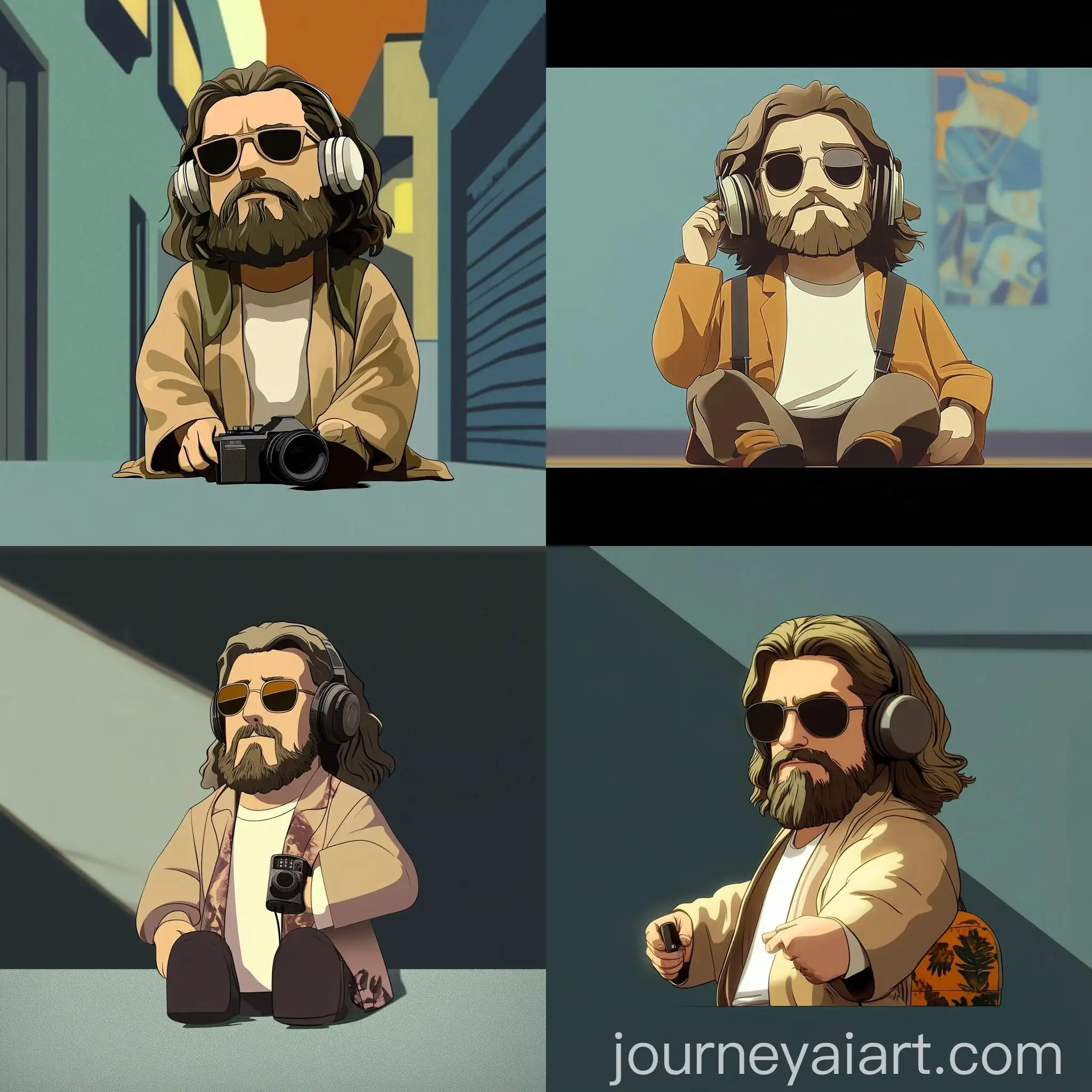 Anime-Character-Listening-to-Music