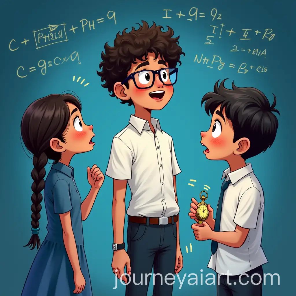 Three-Bangladeshi-Students-in-Physics-Class-Surprised-by-a-Classmate