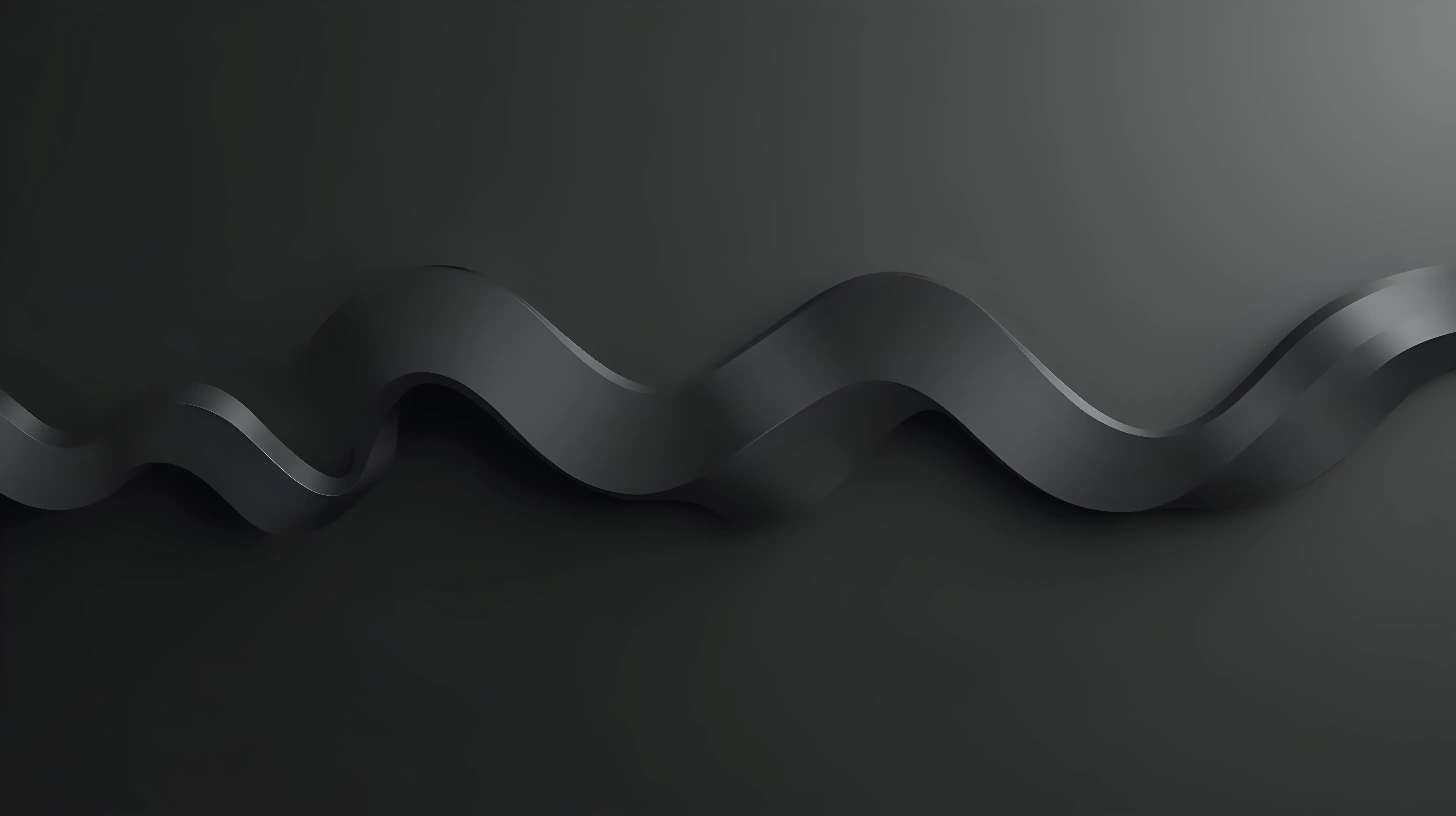 Abstract Flowing Motion in Dark Grey Tones