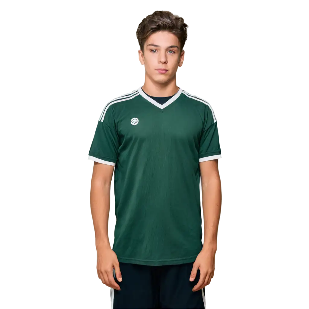 18YearOld-Male-Soccer-Player-PNG-with-Old-School-Hair-and-Soccer-Jersey-HighQuality-Image-for-Multiple-Uses