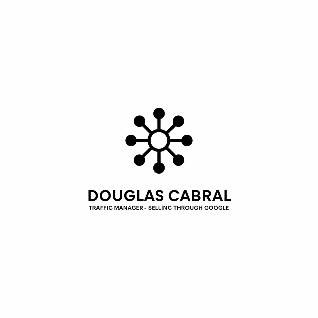 LOGO-Design-for-Douglas-Cabral-Traffic-Manager-Minimalistic-Google-Research-Network-Theme