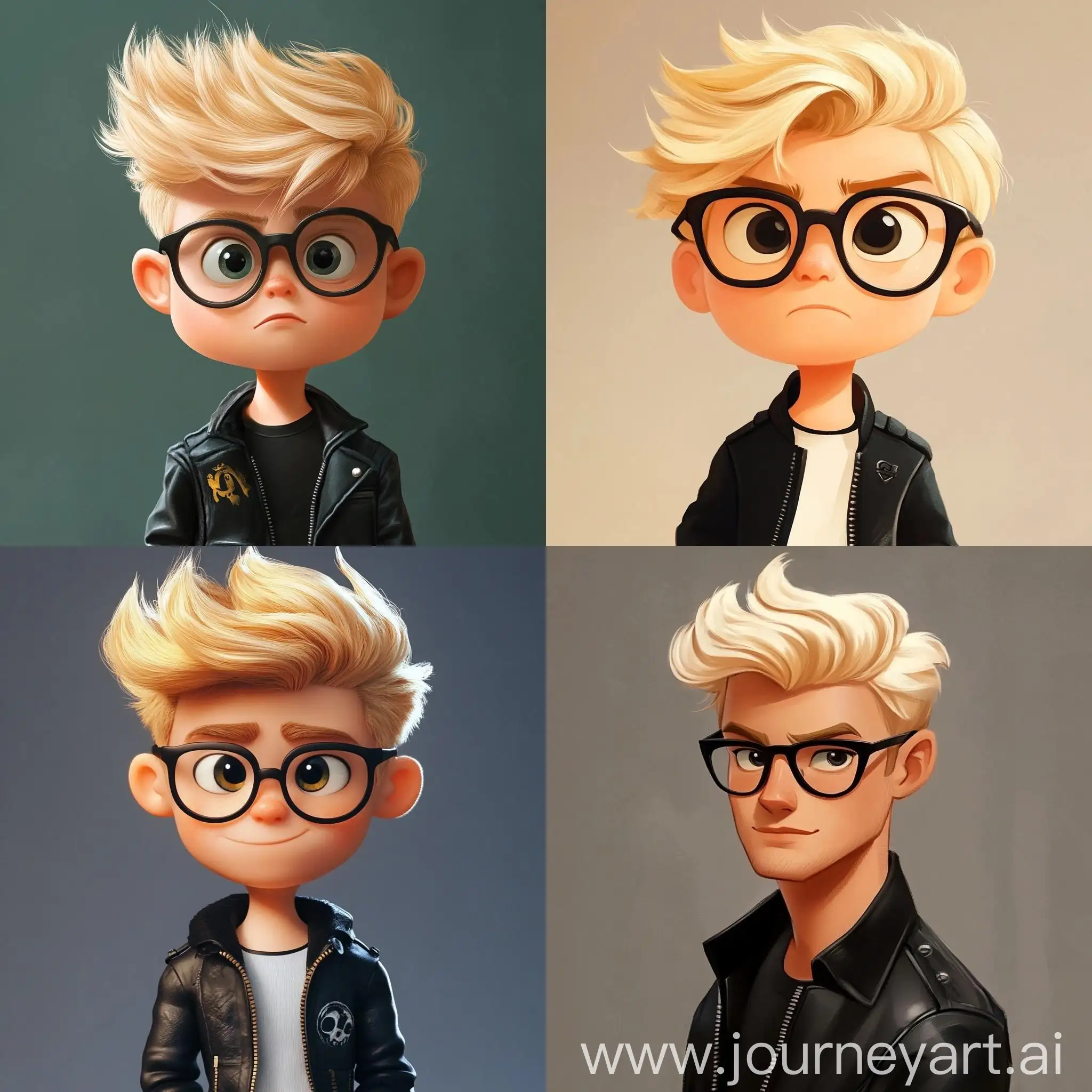 Blonde-Boy-in-1990s-Cartoon-Style-with-Glasses-and-Leather-Jacket