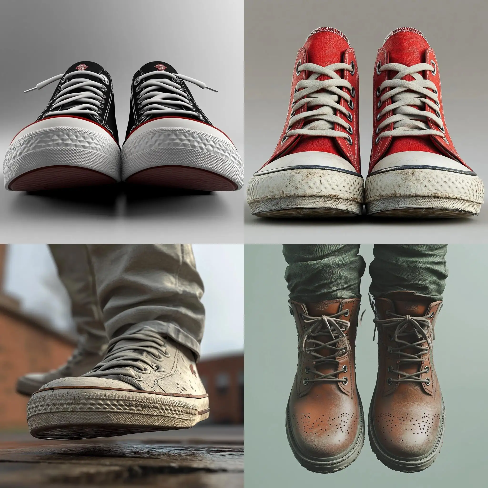 Pair-of-Realistic-Shoes-from-BottomUp-View-Showing-Pressure-Sensation