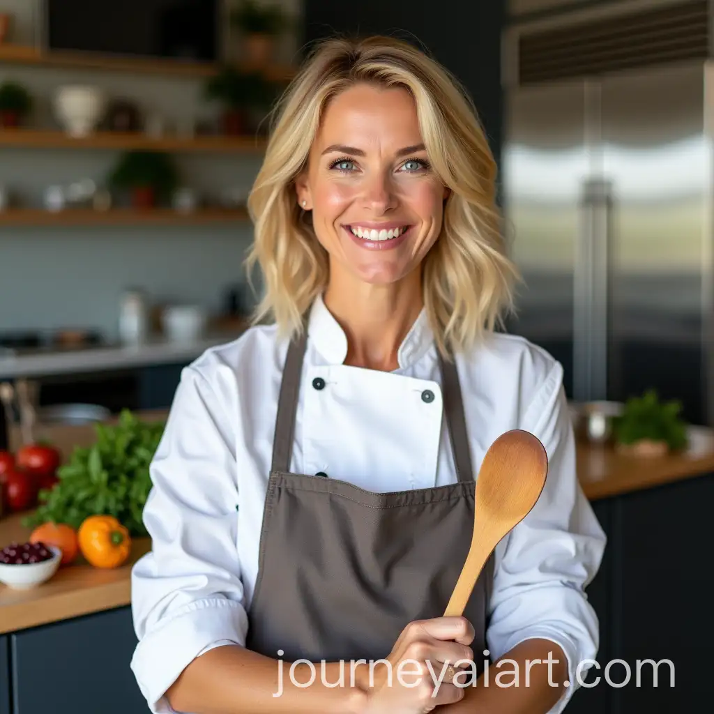 Confident-Blonde-Chef-in-Modern-Kitchen-Cooking-with-Fresh-Ingredients