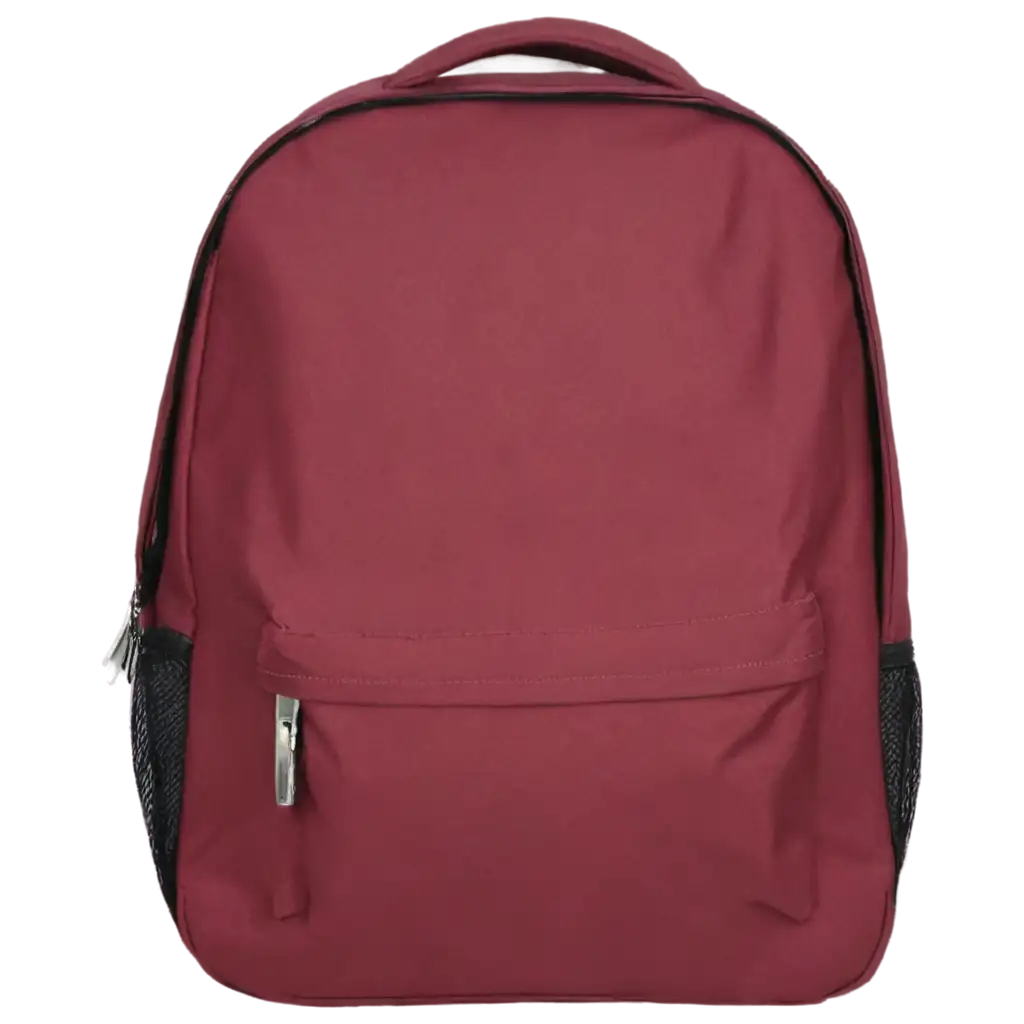 Plain-Maroon-School-Bag-PNG-Image-for-Logo-Design