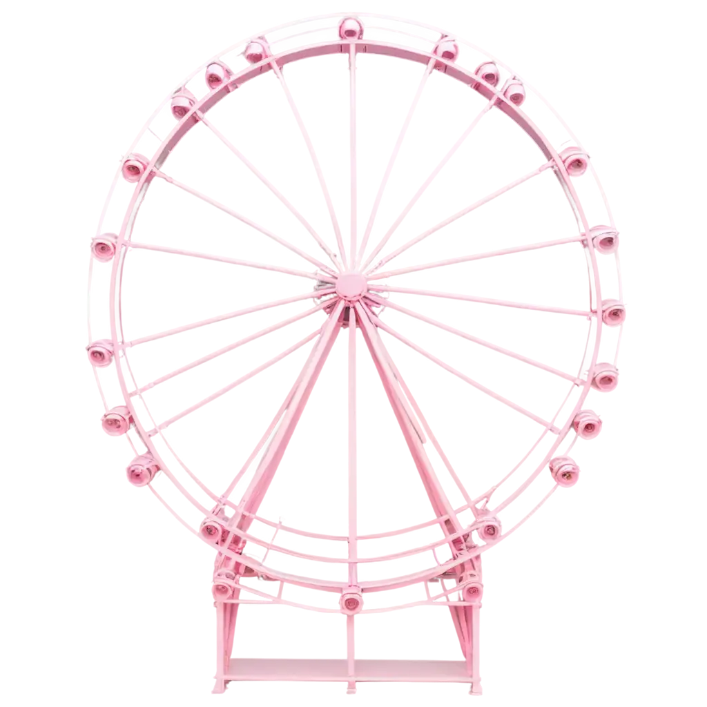 Soft-Pink-Ferris-Wheel-PNG-A-Stunning-Visual-for-Your-Creative-Projects