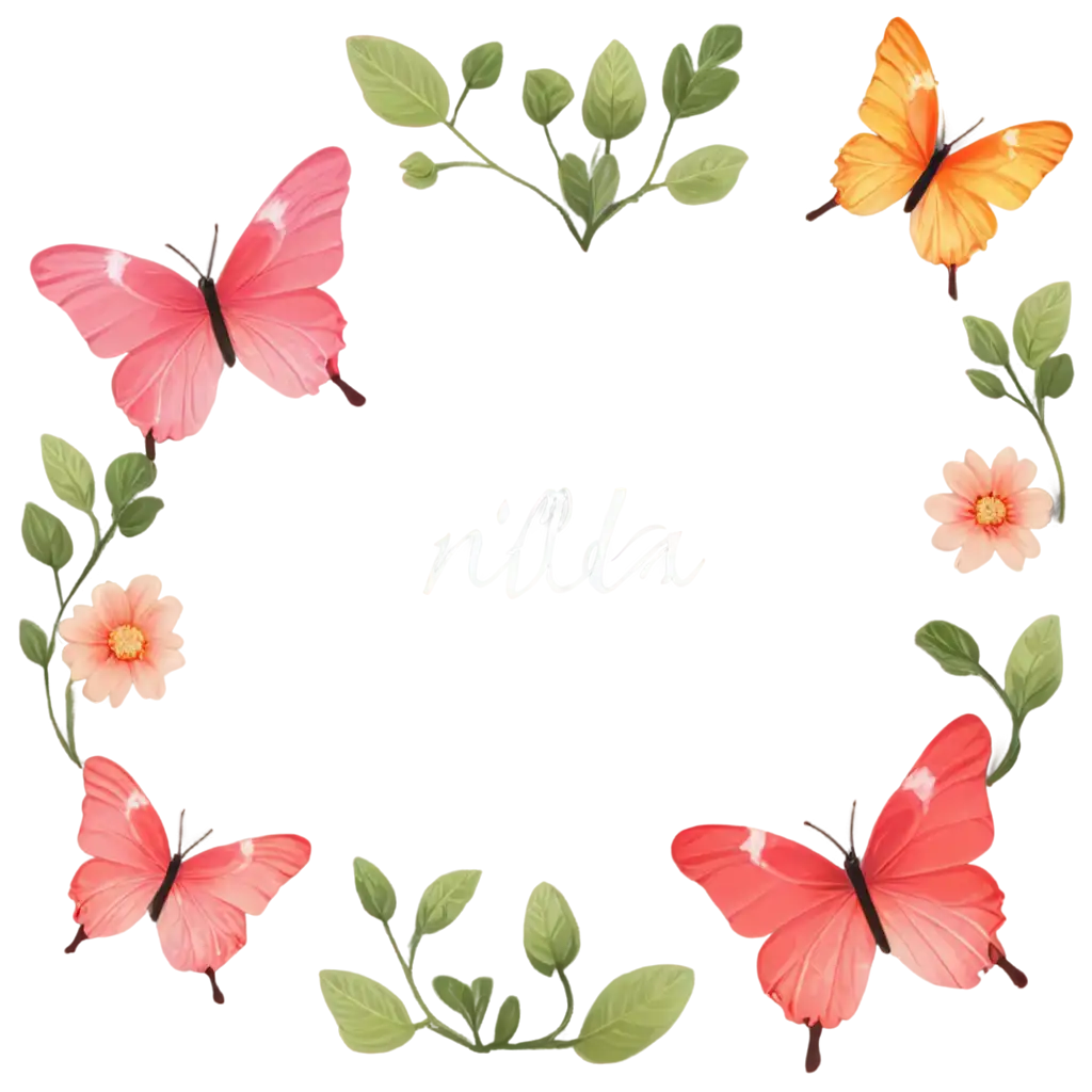 PNG-Image-of-Nilda-with-Flower-and-Butterflies-Enhance-Your-Visual-Content-with-Vibrancy