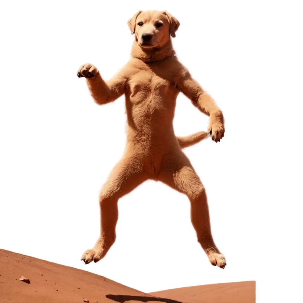 Acrobatic-Dog-on-Mars-PNG-Image-HighQuality-Space-Adventure-Artwork