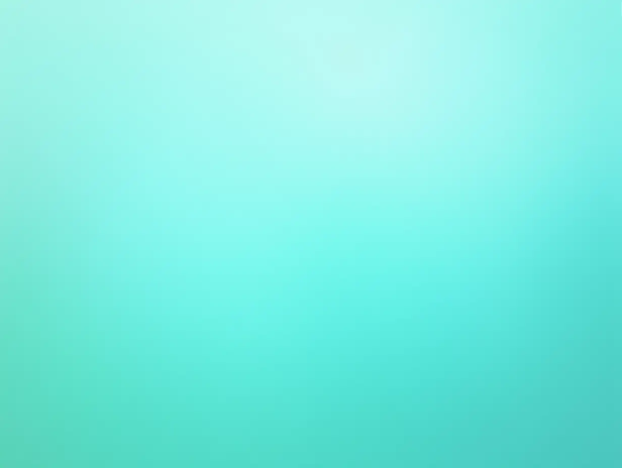 Defocused abstract background seawater gradient color blue turquoise green mint colors Different tints sea water as blurred wallpaper fon backdrop design elements Pastel colored summer