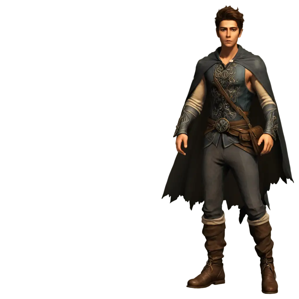 Fantasy-Male-Character-Walking-Forward-PNG-Image-for-Creative-Use