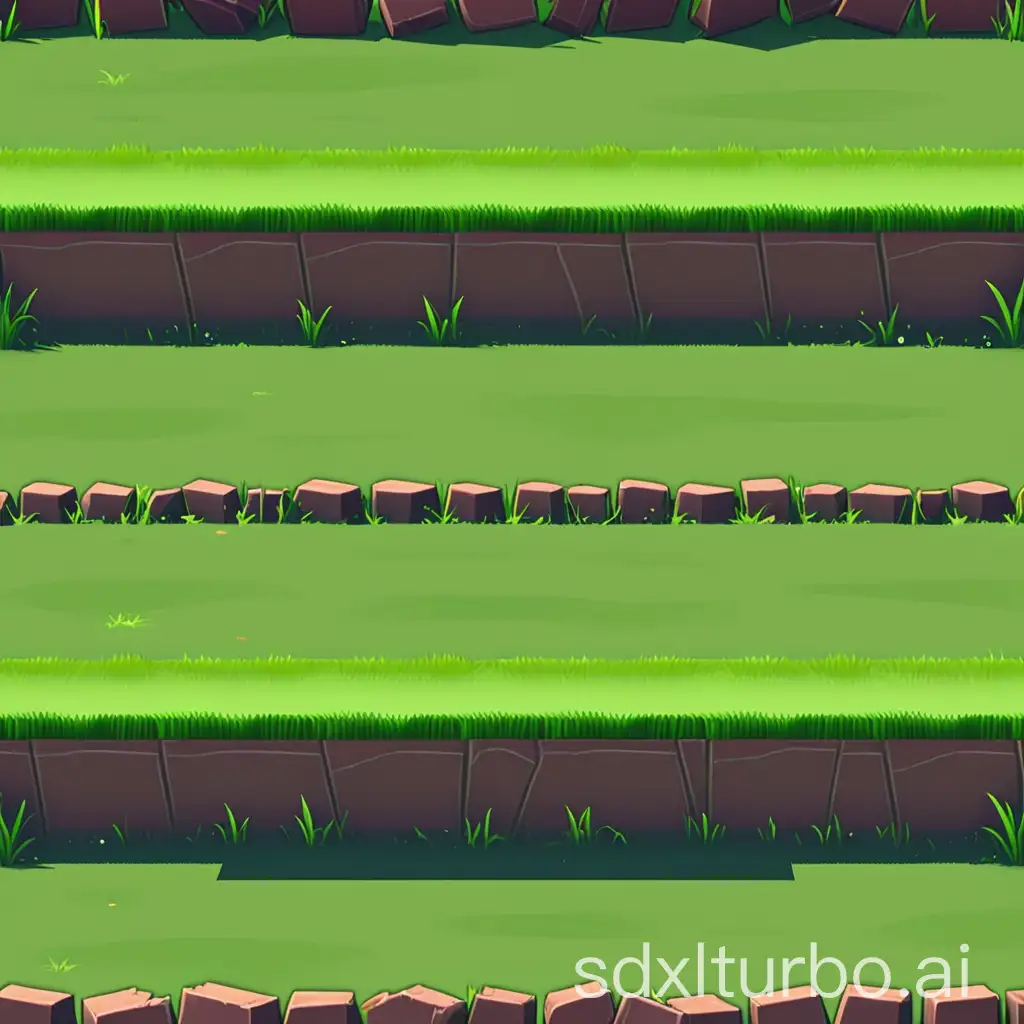 make 2d grass block