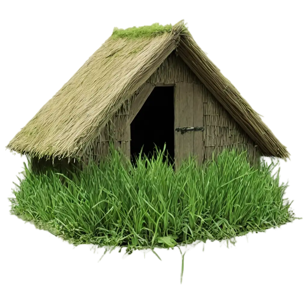 Beautiful-Grass-Hut-PNG-Perfect-for-NatureThemed-Designs