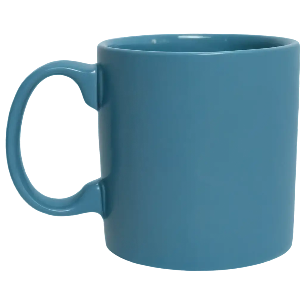 Stylish-Blue-Coffee-Mug-PNG-Perfect-for-Transparent-Background-Designs