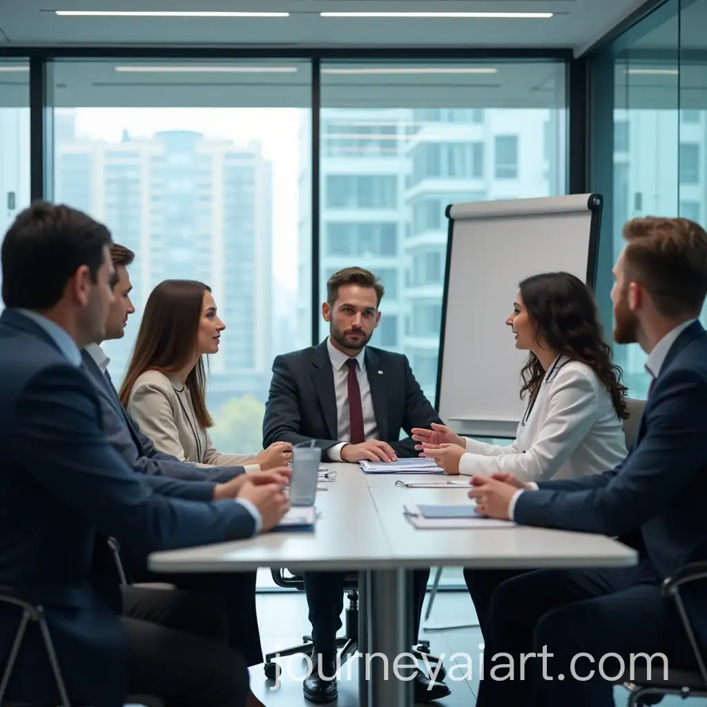 Professional-Collaboration-Banking-and-Healthcare-Professionals-in-Modern-Conference-Meeting