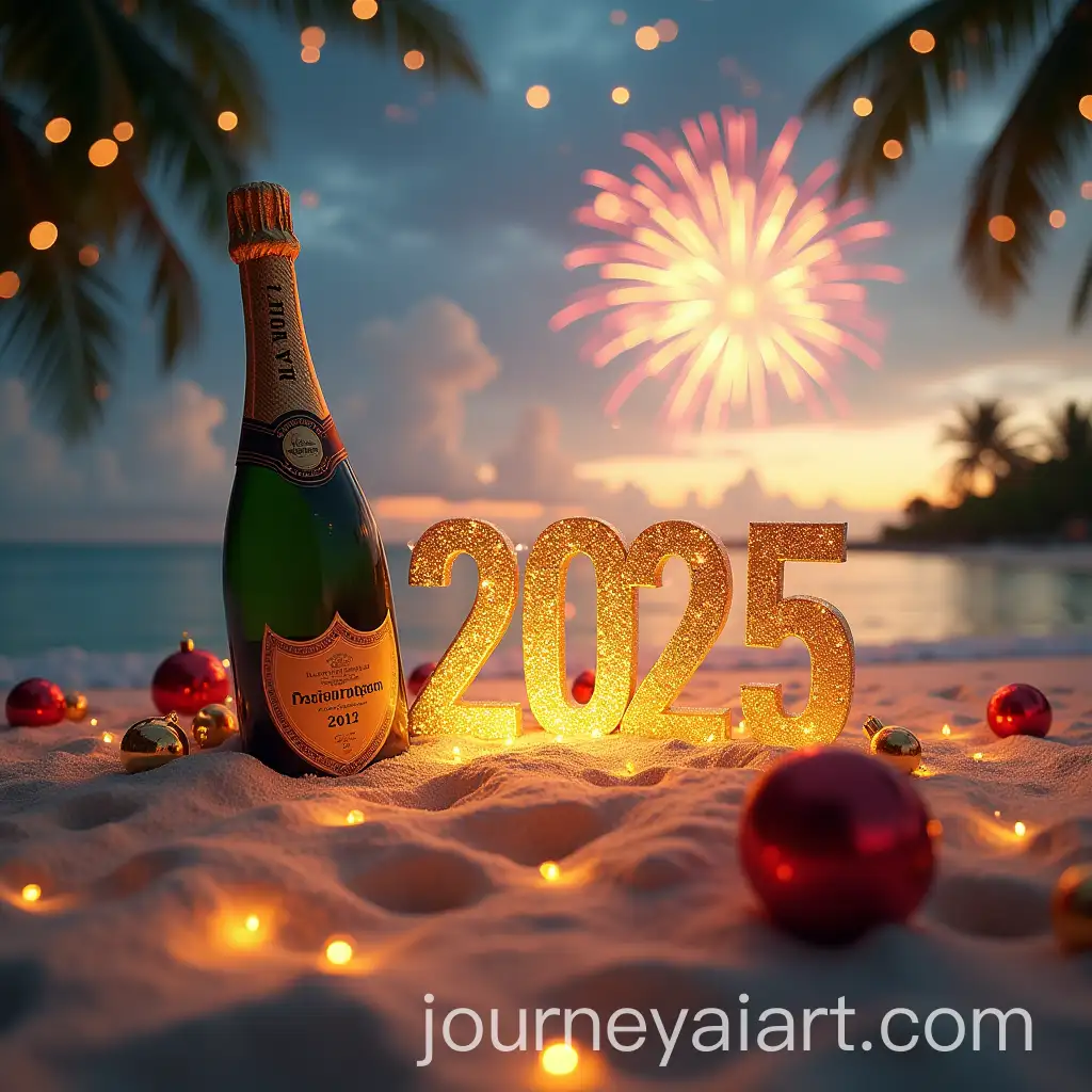 New-Years-2025-Celebration-on-Paradise-Island-with-Dom-Perignon-and-Fireworks