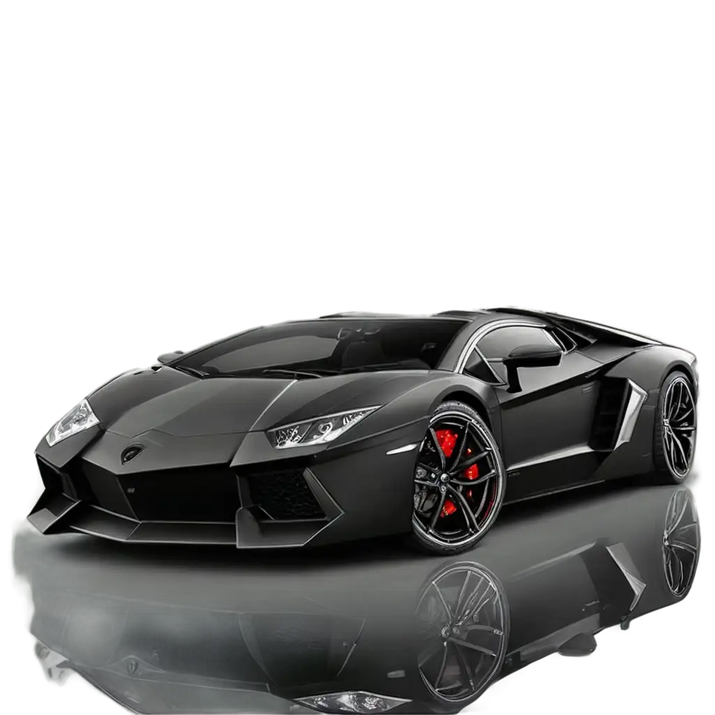 HighQuality-Black-Lamborghini-Luxury-Car-PNG-Image-for-Ultimate-Visual-Appeal