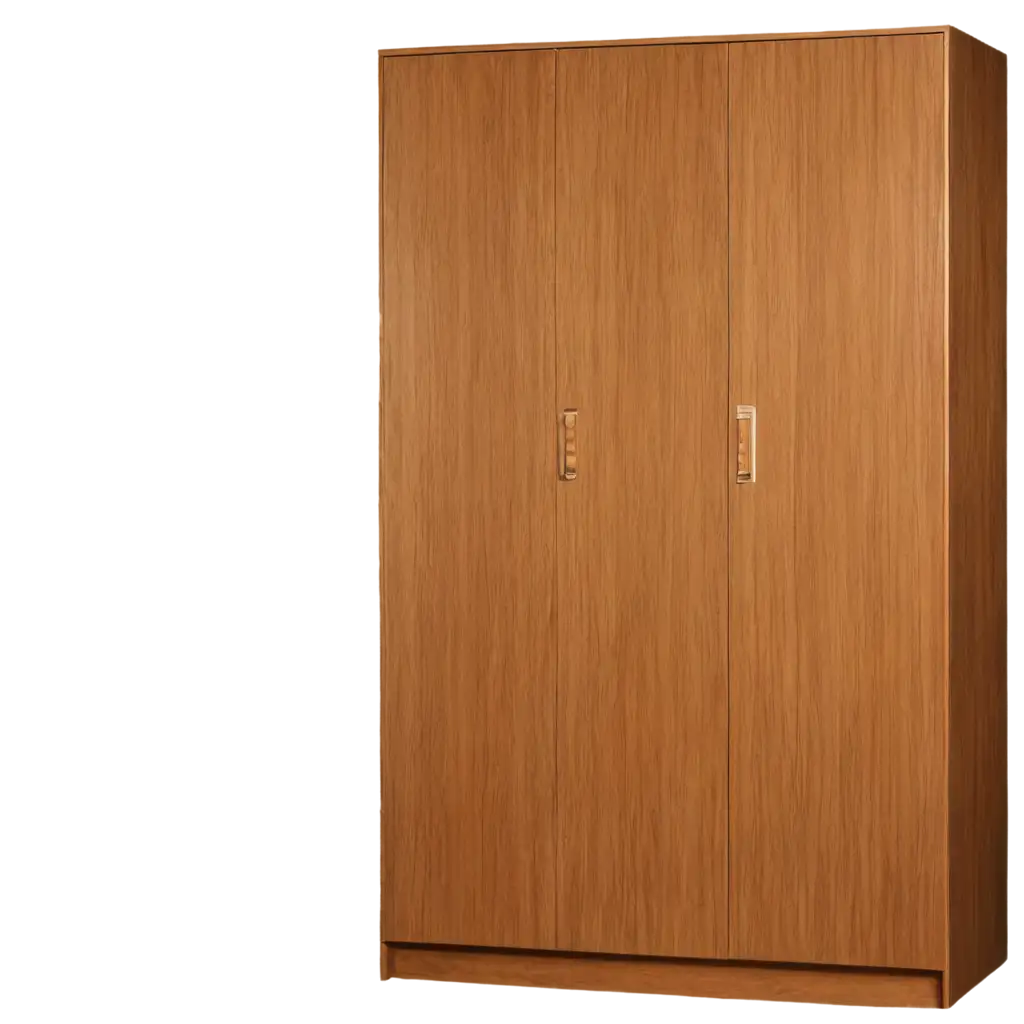 Create a wooden wardrobe