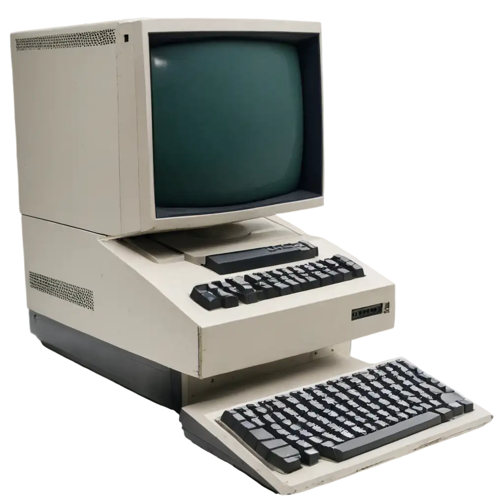 Old-Computer-PNG-Image-A-Vintage-Icon-for-Digital-Art-and-Design