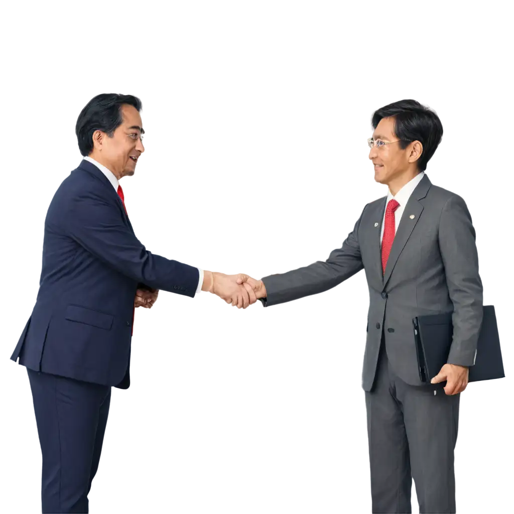 Indonesian-and-Japanese-Delegation-Handshake-Agreement-PNG-for-Diplomatic-Visuals