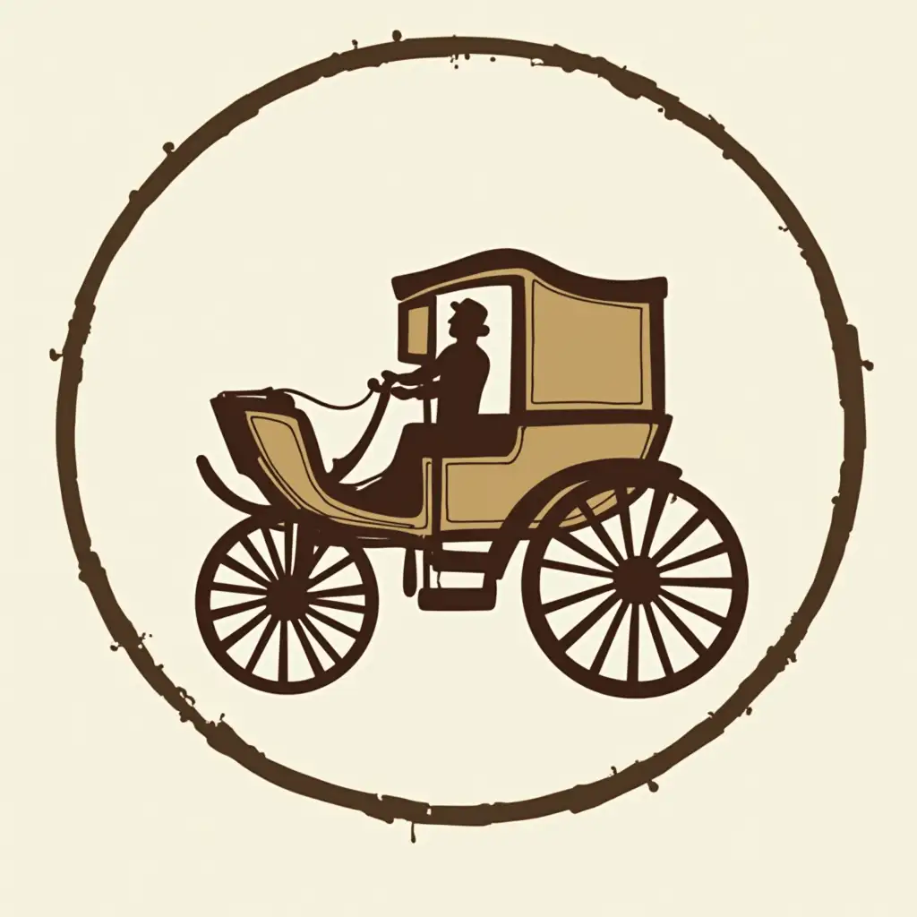 Elegant-Vintage-Carriage-Logo-Design