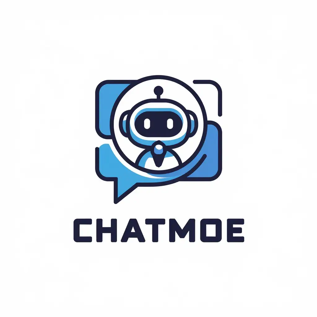 LOGO Design for Chatmoe AI Symbol in Modern Internet Industry