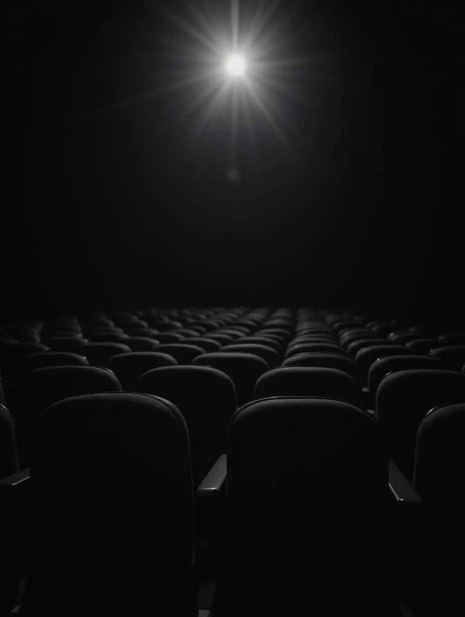 Perspective cinema black chair