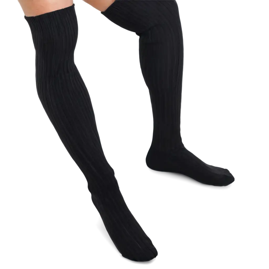 Model-WearingPNG-Image-SEO-Analysis-Socks-PNG-Image-for-Enhanced-Quality-and-Versatility