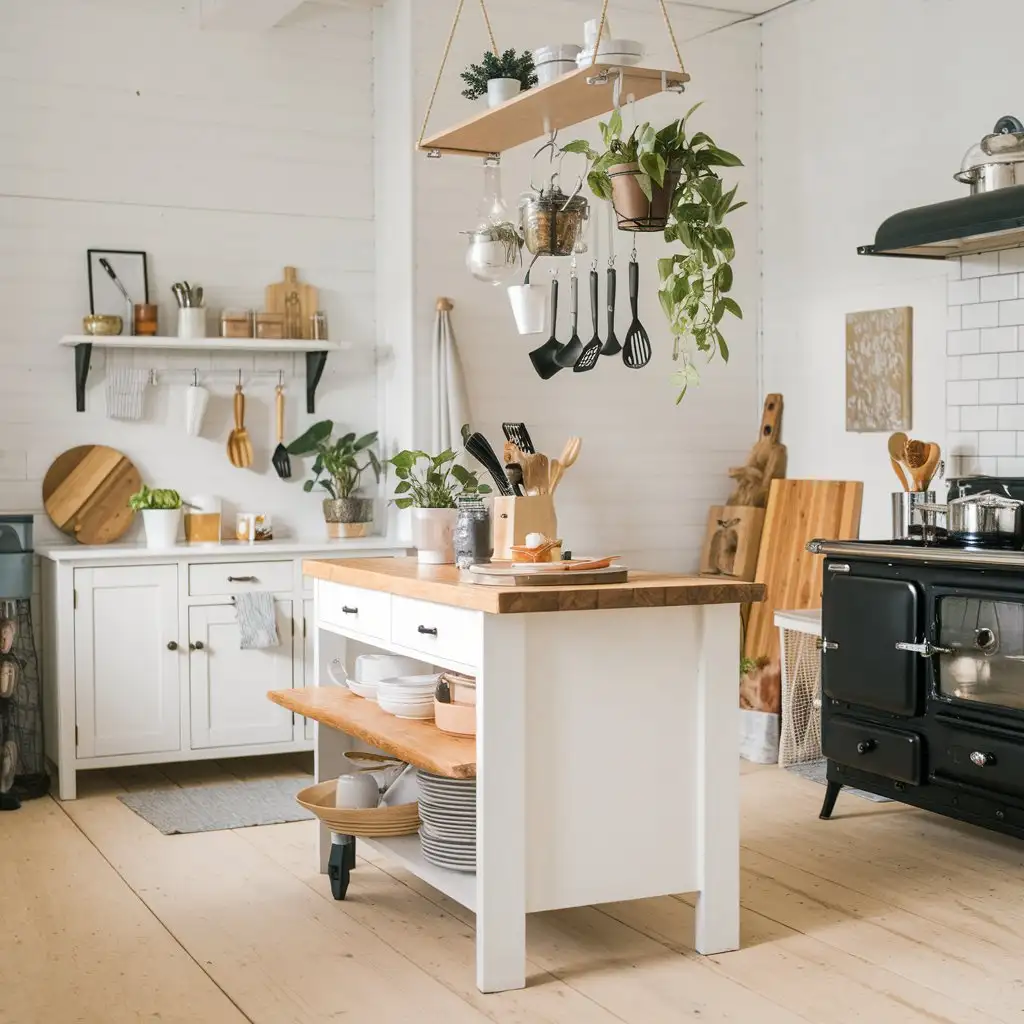 kitchen in Scandinavian style