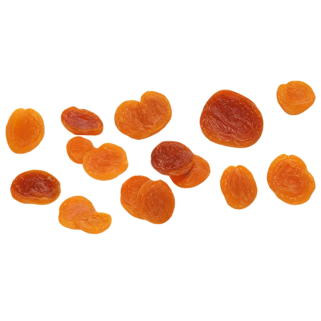 Dried-Apricots-PNG-Image-HighQuality-Transparent-Format-for-Versatile-Use